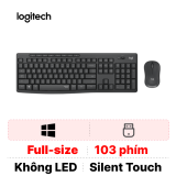 Combo bàn phím + Chuột không dây Logitech MK295 Silent