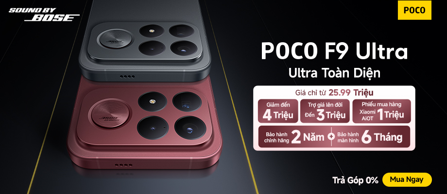 Xiaomi Poco F9 Ultra - Khai phóng quyền năng